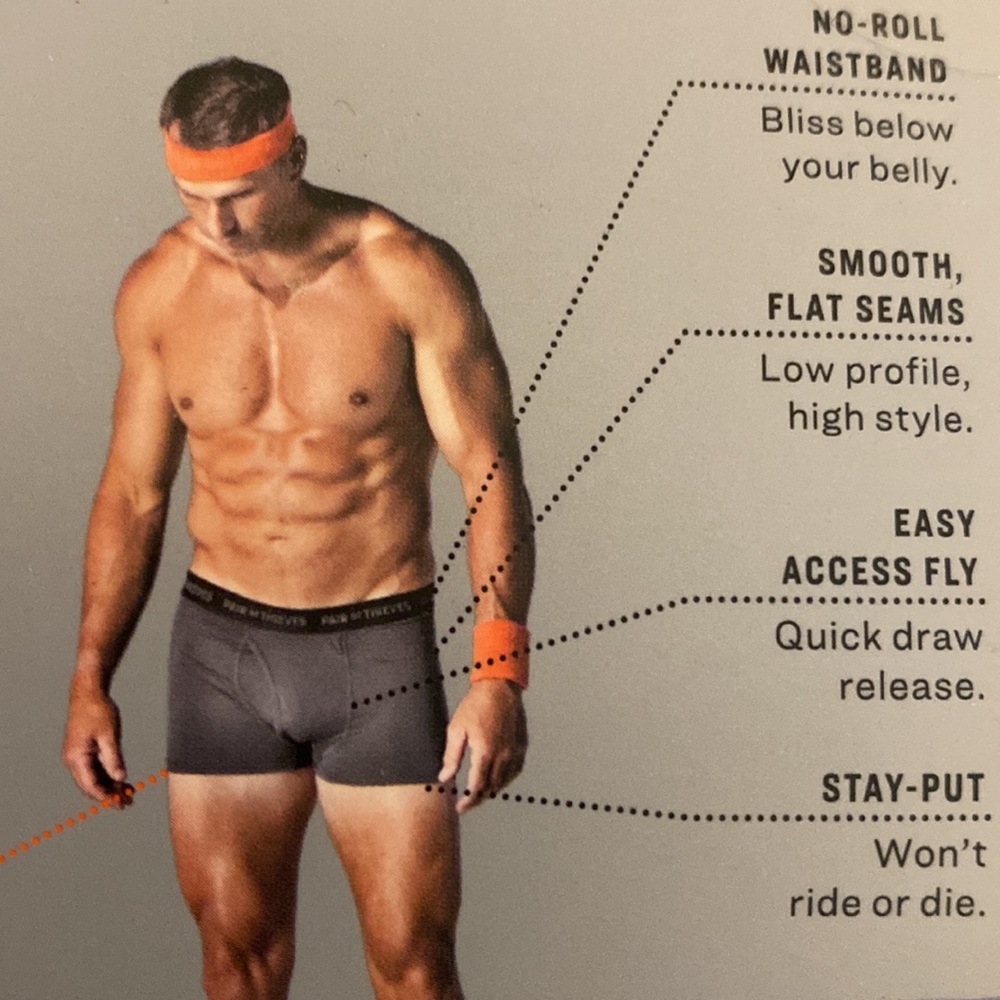 NWT Men’s PAIR of THIEVES Super FIT Mesh Magic Boxer Brief |Size Large